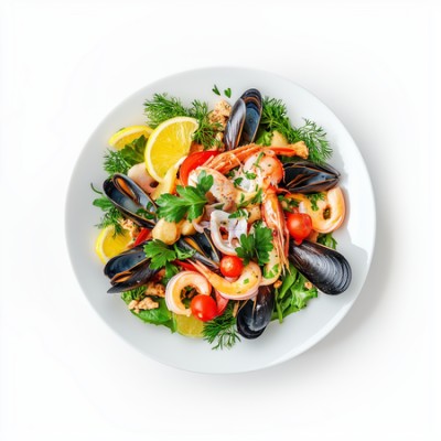 Фирменное блюдо Морской гриль прованс - купить в Латышовке
