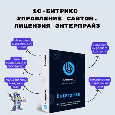 1С-Битрикс: Управление сайтом. Лицензия Энтерпрайз - купить в Латышовке